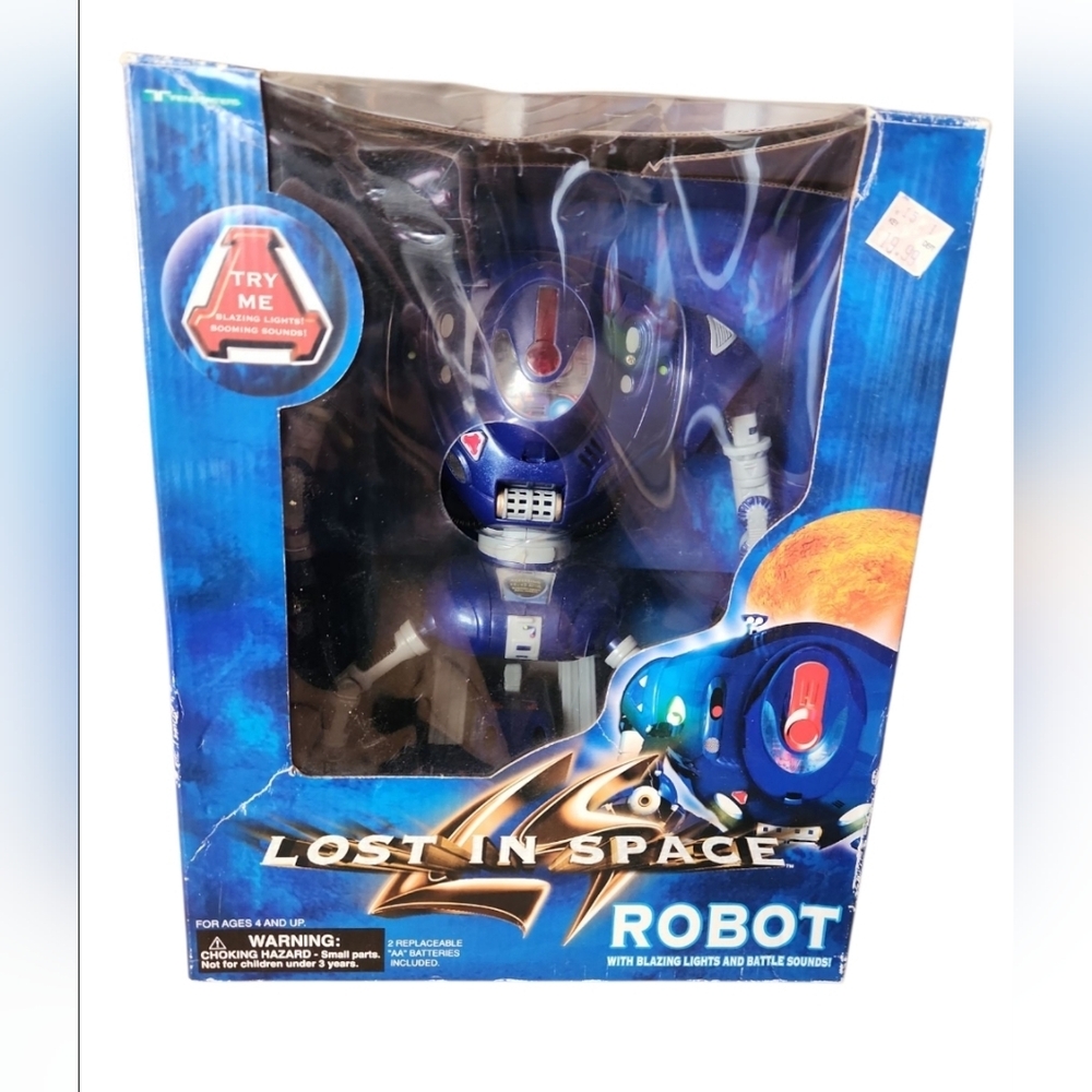 Lost In Space Rocket Launcher Robot Action Figure Trendmasters 1997 *NIB*